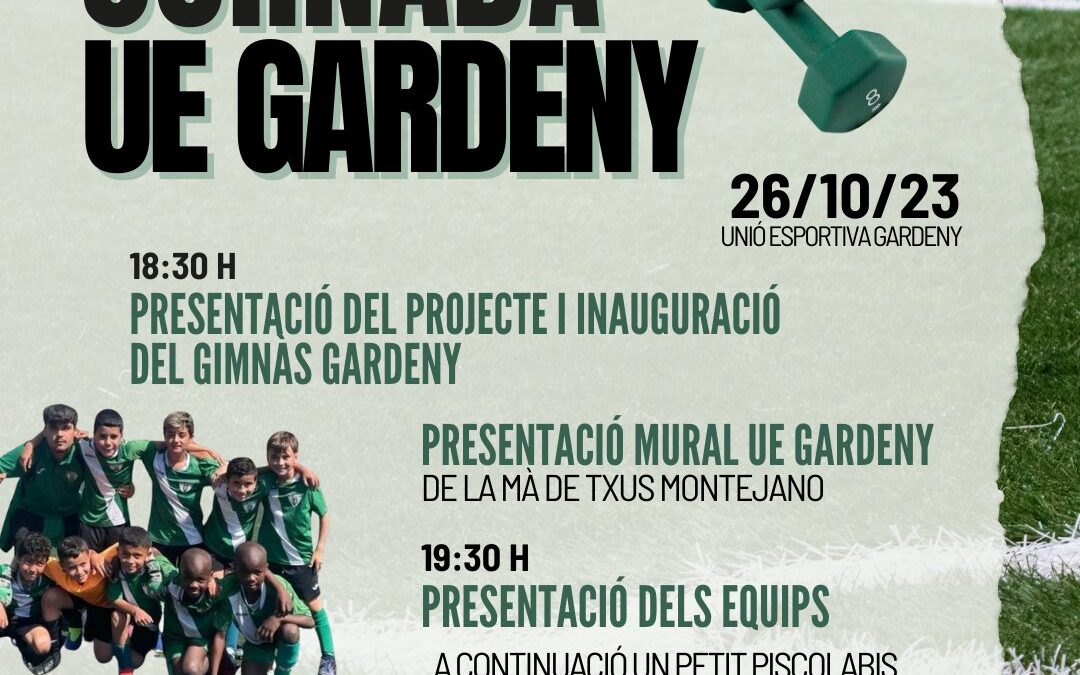 Jornada de presentació i inauguració del Gimnàs Gardeny